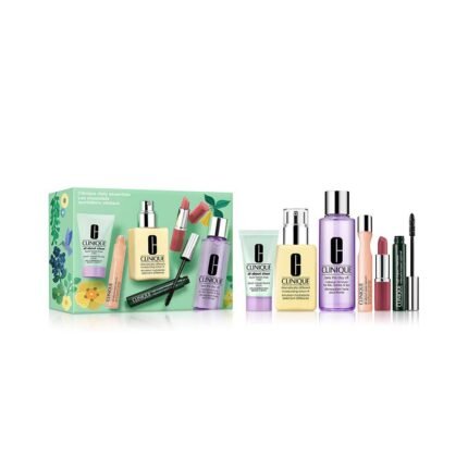 Kit Essenciais de Skincare e Maquiagem Clinique